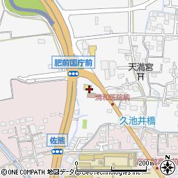 ファミリーマート佐賀大和インター店周辺の地図
