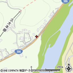 大分県日田市友田3757周辺の地図