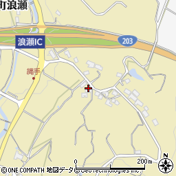 佐賀県唐津市厳木町浪瀬1711-2周辺の地図