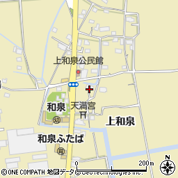 佐賀県佐賀市久保泉町上和泉1294周辺の地図