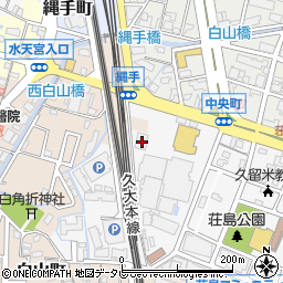 福岡県久留米市荘島町226周辺の地図
