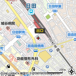 ホテルルートイン日田駅前周辺の地図