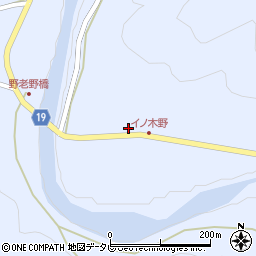 高知県高岡郡中土佐町大野見野老野697周辺の地図