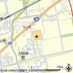 ダイレックス神埼店周辺の地図