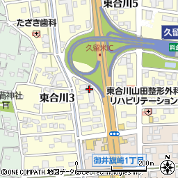 株式会社小笠原久留米営業所周辺の地図