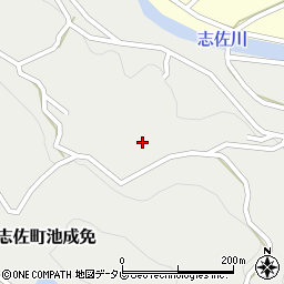 長崎県松浦市志佐町池成免843周辺の地図