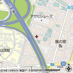 レンタルルーム御井旗崎周辺の地図