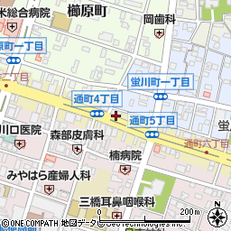 昭和シェル通町ＳＳ周辺の地図