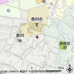 福岡県久留米市合川町470-1周辺の地図