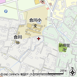 福岡県久留米市合川町470-9周辺の地図