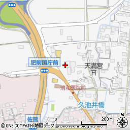 明光義塾　大和町教室周辺の地図