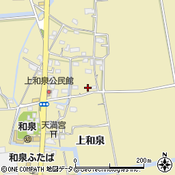 佐賀県佐賀市久保泉町上和泉1316周辺の地図
