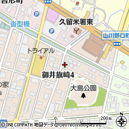 松田獣医科医院周辺の地図