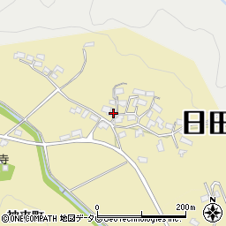 大分県日田市求来里1461-1周辺の地図