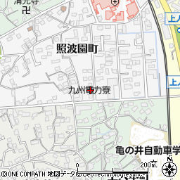 九州電力寮周辺の地図