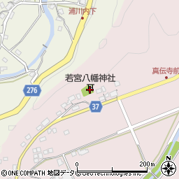 若宮八幡神社周辺の地図