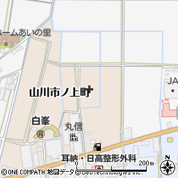 福岡県久留米市山川市ノ上町5周辺の地図