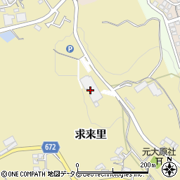 日田市葬祭場周辺の地図
