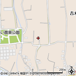 福岡県久留米市草野町吉木202周辺の地図