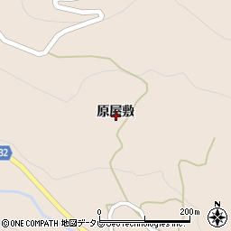 佐賀県伊万里市南波多町原屋敷周辺の地図