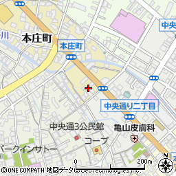まゆみ美容室　本庄町店周辺の地図