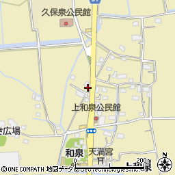 佐賀県佐賀市久保泉町上和泉1368-1周辺の地図