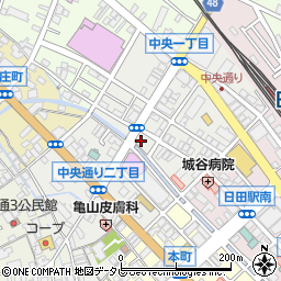 有限会社日田不動産周辺の地図