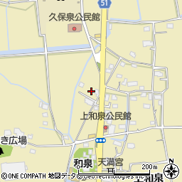佐賀県佐賀市久保泉町上和泉1368周辺の地図