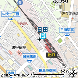 大分県日田市元町12周辺の地図