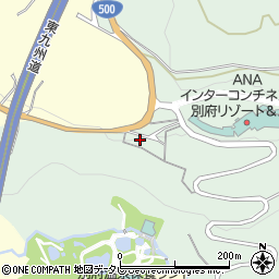 明礬第1幼児公園周辺の地図