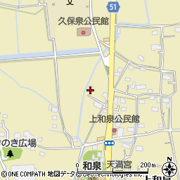 佐賀県佐賀市久保泉町上和泉1367-2周辺の地図