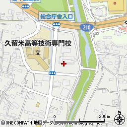 福岡県工業技術センター　生物食品研究所機能材料課周辺の地図