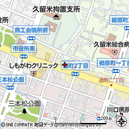 ＥＮＥＯＳ通町ＳＳ周辺の地図
