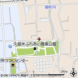福岡県久留米市草野町吉木96周辺の地図