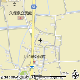 佐賀県佐賀市久保泉町上和泉1351周辺の地図