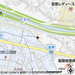 大分県日田市庄手311周辺の地図