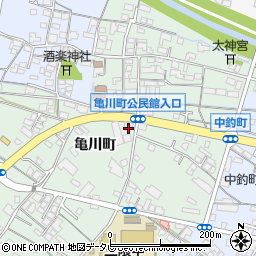 大分県日田市庄手360周辺の地図