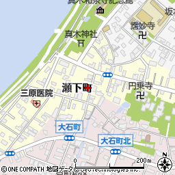 隈商会倉庫周辺の地図