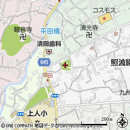 平田天満社周辺の地図