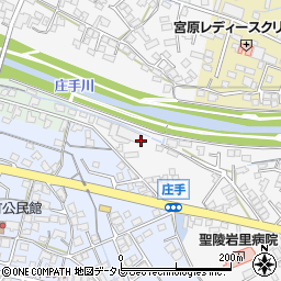 大分県日田市庄手310周辺の地図