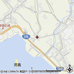 愛媛県宇和島市吉田町法花津2-147周辺の地図