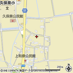 佐賀県佐賀市久保泉町上和泉1353周辺の地図