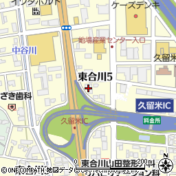 浅尾繊維工業株式会社西日本営業所周辺の地図