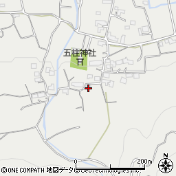 福岡県久留米市田主丸町中尾1713周辺の地図