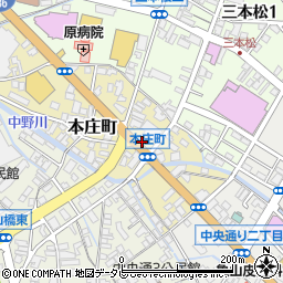 彌助すし 本庄町店周辺の地図