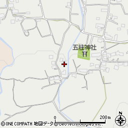 福岡県久留米市田主丸町中尾1611-2周辺の地図