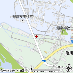 大分県日田市庄手864周辺の地図