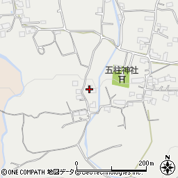 福岡県久留米市田主丸町中尾1611周辺の地図