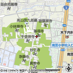 善福寺周辺の地図