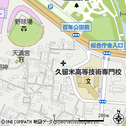 チャク弐番館周辺の地図